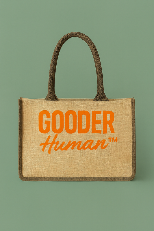 Gooder Human Beach Tote Bag